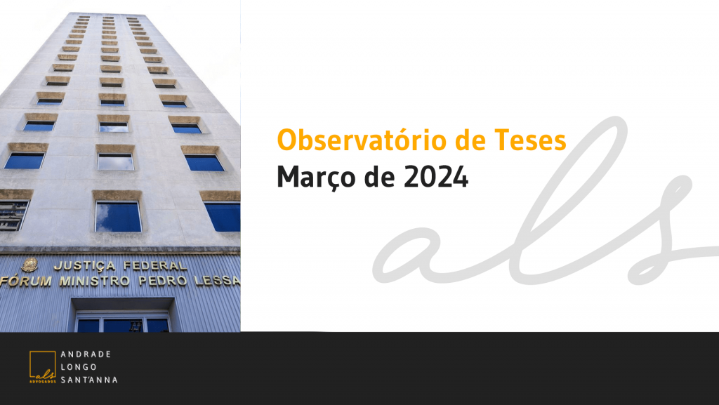 Observatório de Teses – Março de 2024