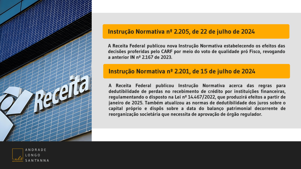 IN estabelece os efeitos das decisões proferidas pelo CARF por meio do voto de qualidade pró Fisco.